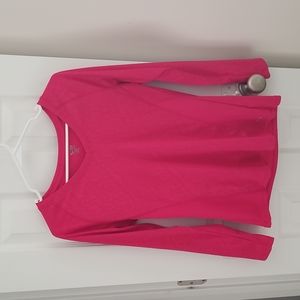 Hot Pink Athletic Long Sleeve